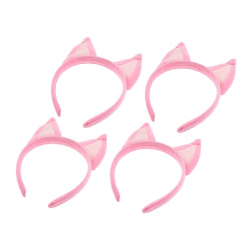 PACKOVE 4 Stück Collie-Stirnband Erwachsene Kostüm für Hunde Chucky Party Cosplay-Zubehör Halloween-Stirnband für Frauen Eselsohren Kopfbedeckung mit Hundeohren Stoff Rosa PACKOVE 4 Stück Collie-Stirnband Erwachsene Kostüm für Hunde Chucky Party Cosplay-Zubehör Halloween-Stirnband für Frauen Eselsohren Kopfbedeckung mit Hundeohren Stoff Rosa von PACKOVE