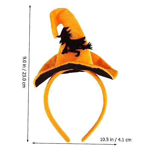 PACKOVE 4 Stück Halloween Haarreifen Lustige Kürbis Haarschmuck für Erwachsene für Halloween Partys Cosplay und Bühnenaufführungen Ergonomisch und Bequem im Tragen von PACKOVE
