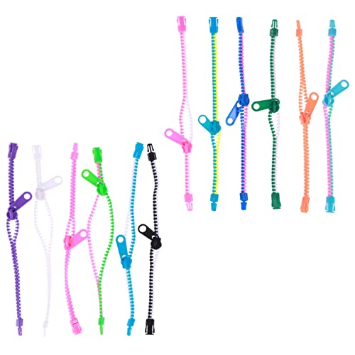 PACKOVE 40 Stk Reißverschluss-Armband Spielzeuge Spielzeug für sensorische Armbänder Geschenke Freundschaftsarmbänder Bonbonfarbene Armbänder Reißverschlussarmbänder für Kinder Hand Eier von PACKOVE