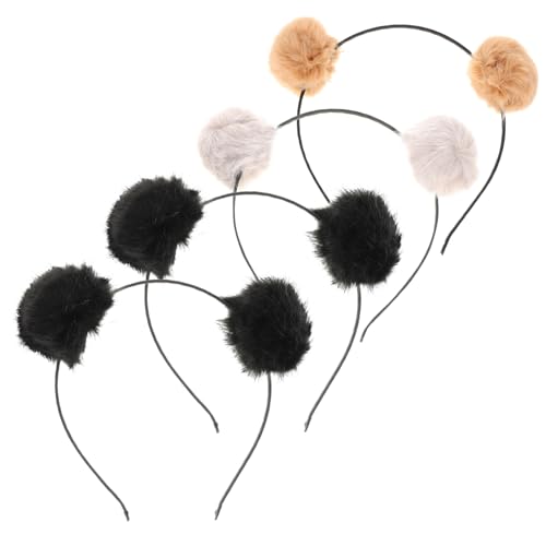 PACKOVE 4Stücke Teiliges Fuzzy Stirnband für Lustiges Kopfbedeckungszubehör mit Katzenohren für Geburtstagsfeiern Weihnachtsfeiern und Cosplay Events Mischstil PACKOVE 4Stücke Teiliges Fuzzy Stirnband für Lustiges Kopfbedeckungszubehör mit Katzenohren für Geburtstagsfeiern Weihnachtsfeiern und Cosplay Events Mischstil von PACKOVE