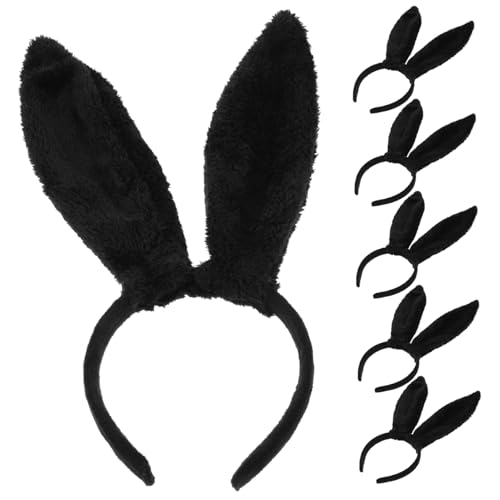 PACKOVE 6 Stück Plüsch Hasenohren Haarreif Flauschiges Kaninchen Ohr Zubehör für für Cosplay Partys und Ostern Bequem und Leicht zu Tragen PACKOVE 6 Stück Plüsch Hasenohren Haarreif Flauschiges Kaninchen Ohr Zubehör für für Cosplay Partys und Ostern Bequem und Leicht zu Tragen von PACKOVE