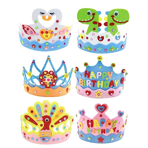 PACKOVE 6 Stück Teiliges Diy Geburtstagskrone für Mädchen Bastelmaterial für Gewebte Krone für Kindergeburtstagsfeiern und Fotografie Accessoires PACKOVE 6 Stück Teiliges Diy Geburtstagskrone für Mädchen Bastelmaterial für Gewebte Krone für Kindergeburtstagsfeiern und Fotografie Accessoires von PACKOVE