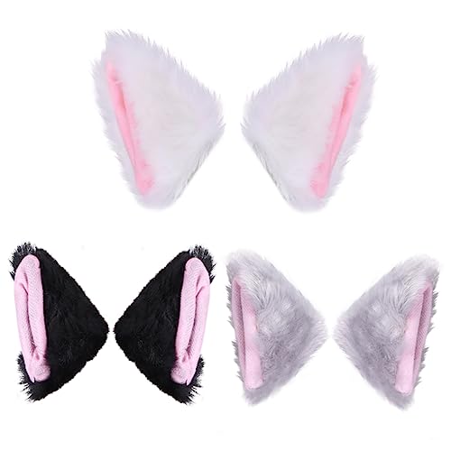 PACKOVE 6 Stück Teiliges Katzenohren Haarschmuck für Lustige Party Kopfbedeckung für Fasching Geburtstagsfeiern und Cosplay Dekoration PACKOVE 6 Stück Teiliges Katzenohren Haarschmuck für Lustige Party Kopfbedeckung für Fasching Geburtstagsfeiern und Cosplay Dekoration von PACKOVE