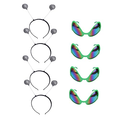 PACKOVE 8 Stück Feiertagspartybrille Festival Kopfschmuck Untertasse Mann Haarreifen Untertasse Mann Kopfschmuck party feier gläser Festival-Kopfschmuck Plastik PACKOVE 8 Stück Feiertagspartybrille Festival Kopfschmuck Untertasse Mann Haarreifen Untertasse Mann Kopfschmuck party feier gläser Festival-Kopfschmuck Plastik von PACKOVE