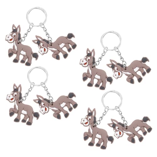 PACKOVE 8 Stück Teiliges Donkey Schlüsselanhänger Süßes Tier Design Leicht Tragbar als Geburtstagsgeschenk Partybevorzugung DIY Schlüsselring Anhänger für Taschen Zubehör PACKOVE 8 Stück Teiliges Donkey Schlüsselanhänger Süßes Tier Design Leicht Tragbar als Geburtstagsgeschenk Partybevorzugung DIY Schlüsselring Anhänger für Taschen Zubehör von PACKOVE