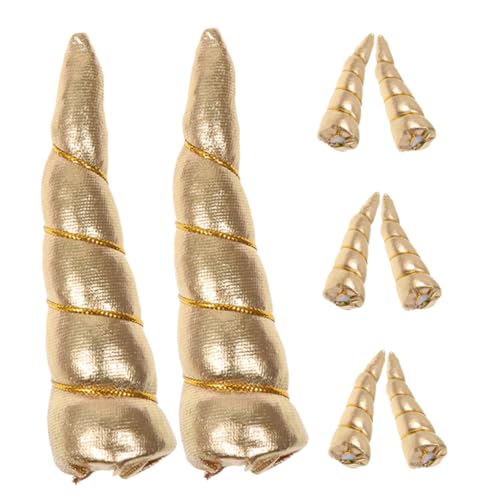 PACKOVE 8 Stück Teiliges Handmade Einhorn Horn Kopfbedeckung für Mädchen und Erwachsene Kreative Haaraccessoires für Party Dekorationen für Kindergeburtstage und Festliche Anlässe von PACKOVE