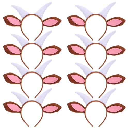 PACKOVE 8st Zubehör Halloween-kopfschmuck Ziege Cartoon-kopfbedeckung Haarschmuck Cosplay-kopfbedeckung Halloween-stirnband Make-up-stirnband Tiara Cosplay Gefallen Kind Kleidung Tier PACKOVE 8st Zubehör Halloween-kopfschmuck Ziege Cartoon-kopfbedeckung Haarschmuck Cosplay-kopfbedeckung Halloween-stirnband Make-up-stirnband Tiara Cosplay Gefallen Kind Kleidung Tier von PACKOVE
