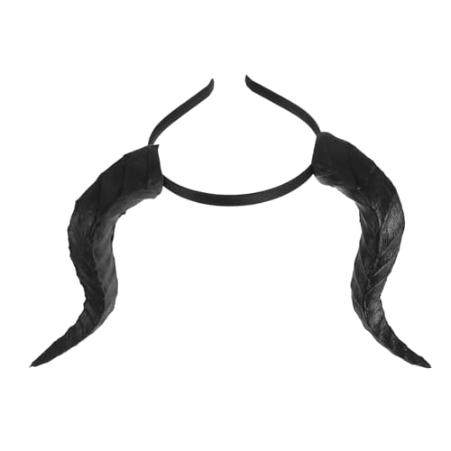 PACKOVE Abnehmbares Schwarzes Monsterhörner Haarreif Halloween Kostüm Zubehör Leichtes PU Material Komfortabel Vielseitig Gothik Cosplay Party Accessoire für Erwachsene PACKOVE Abnehmbares Schwarzes Monsterhörner Haarreif Halloween Kostüm Zubehör Leichtes PU Material Komfortabel Vielseitig Gothik Cosplay Party Accessoire für Erwachsene von PACKOVE