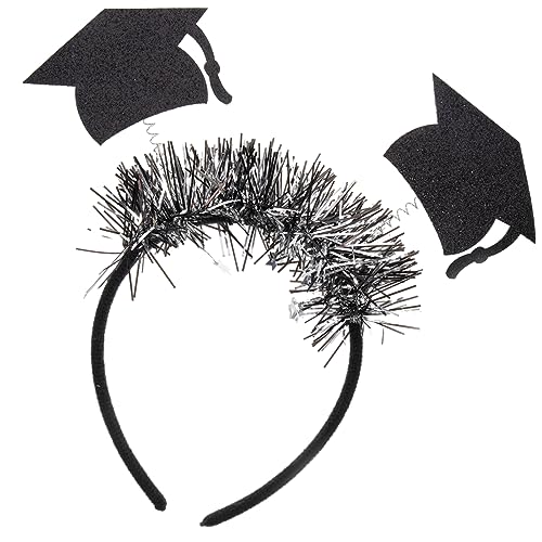 PACKOVE Arzt Hut Stirnband für Kappe Abschluss Kopfbedeckung Abschlussparty -Dekorationen Meister Hut Absolventenhutschmuck Party-Kopfschmuck Grad Stirnband Grüßer Silver PACKOVE Arzt Hut Stirnband für Kappe Abschluss Kopfbedeckung Abschlussparty -Dekorationen Meister Hut Absolventenhutschmuck Party-Kopfschmuck Grad Stirnband Grüßer Silver von PACKOVE