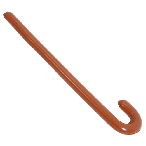 PACKOVE Aufblasbare Gehhilfen Requisite PVC Walking Stick Luftballon für Halloween Kostüm Verkleidungsspiele von PACKOVE