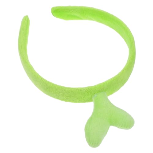 PACKOVE Bopper-Stirnband Party Sprossenclips modern Sprossen-Clip wenig grün geburtstag haarband Geburtstag Haarschmuck Neujahr Stirnband frauen stirnbänder Stoff Green von PACKOVE
