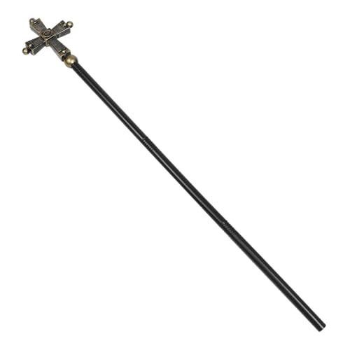 PACKOVE Brushed Silber Kreuzstab Halloween Cosplay Requisite für Priester Zauberer Kostüm Erwachsene PACKOVE Brushed Silber Kreuzstab Halloween Cosplay Requisite für Priester Zauberer Kostüm Erwachsene von PACKOVE