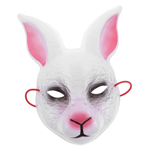 PACKOVE Creepy Rabbit Maske für Halloween Einzigartige Cosplay Maske mit Langen Ohren für Unvergessliche Kostümpartys und Gruselige Anlässe und Auffällig PACKOVE Creepy Rabbit Maske für Halloween Einzigartige Cosplay Maske mit Langen Ohren für Unvergessliche Kostümpartys und Gruselige Anlässe und Auffällig von PACKOVE