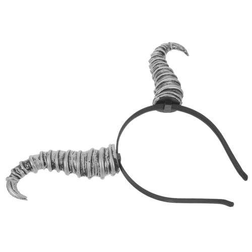PACKOVE Dämonen-horn Stirnband Halloween Kopfband mit Detaillierten Hörnern Leichtes Cosplay Accessoire für Party Kostüm Events und Rollenspiele PACKOVE Dämonen-horn Stirnband Halloween Kopfband mit Detaillierten Hörnern Leichtes Cosplay Accessoire für Party Kostüm Events und Rollenspiele von PACKOVE