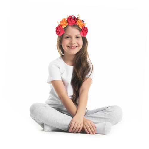 PACKOVE Dekoratives Haarband mit Rosen und Schädel für Halloween für Unvergessliche Auftritte für Partys und Fotos PACKOVE Dekoratives Haarband mit Rosen und Schädel für Halloween für Unvergessliche Auftritte für Partys und Fotos von PACKOVE