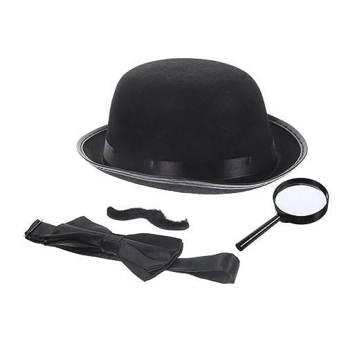 PACKOVE Detektivanzug Detektiv Rollenspiel Kostümset Zubehör PACKOVE Detektivanzug Detektiv Rollenspiel Kostümset Zubehör von PACKOVE