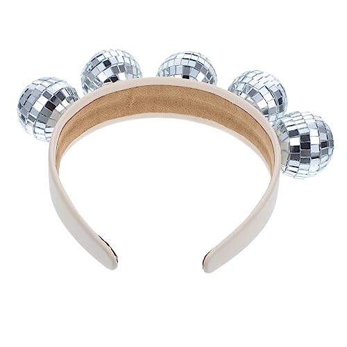 PACKOVE Disco Ball Haarreif für Party Leichtes Haarschmuck Accessoire für Cosplay Fotoshootings Weihnachten Bühnenauftritte und Festliche Anlässe PACKOVE Disco Ball Haarreif für Party Leichtes Haarschmuck Accessoire für Cosplay Fotoshootings Weihnachten Bühnenauftritte und Festliche Anlässe von PACKOVE