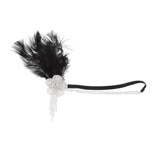 PACKOVE Feder Stirnband Kostüm Blumen- Geschwollen Festival Kopfbedeckung Dekorativ Mode Fee Stolz-accessoires Für Frauen Dekoration Zubehör Pfau Party Bunt Black PACKOVE Feder Stirnband Kostüm Blumen- Geschwollen Festival Kopfbedeckung Dekorativ Mode Fee Stolz-accessoires Für Frauen Dekoration Zubehör Pfau Party Bunt Black von PACKOVE