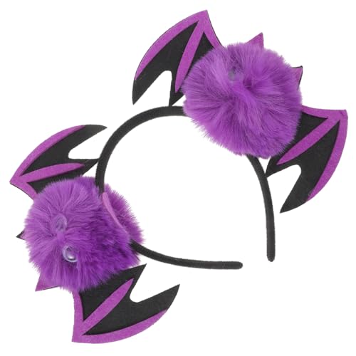 PACKOVE Fledermaus Haarreif für Halloween Lustiger Kopfschmuck mit Teufelsflügeln Perfektes Accessoire für Kostümpartys Cosplay und Festlichkeiten Einzigartiger und Auffälliger PACKOVE Fledermaus Haarreif für Halloween Lustiger Kopfschmuck mit Teufelsflügeln Perfektes Accessoire für Kostümpartys Cosplay und Festlichkeiten Einzigartiger und Auffälliger von PACKOVE