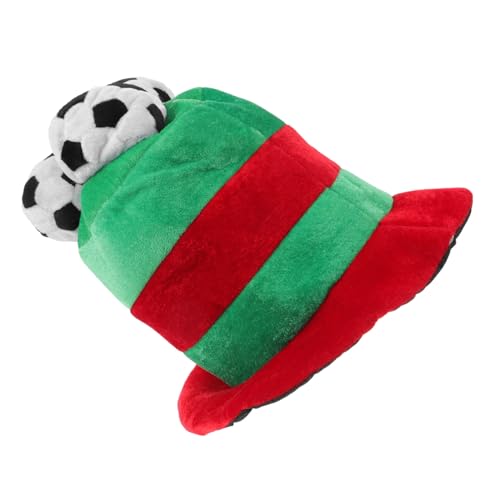 PACKOVE Fußball Mütze Karneval Fußballfan Partyhut Leicht Tragbar Lustiges Fußball Design Fan Accessoire für Feier und Fußballspiel PACKOVE Fußball Mütze Karneval Fußballfan Partyhut Leicht Tragbar Lustiges Fußball Design Fan Accessoire für Feier und Fußballspiel von PACKOVE