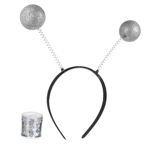 PACKOVE Glitzer Haarreif mit Lustiges Kostümzubehör für Partys Festivals und Feiertage Silberner Haarschmuck für und Einfache Handhabung und Vielseitig Einsetzbar PACKOVE Glitzer Haarreif mit Lustiges Kostümzubehör für Partys Festivals und Feiertage Silberner Haarschmuck für und Einfache Handhabung und Vielseitig Einsetzbar von PACKOVE