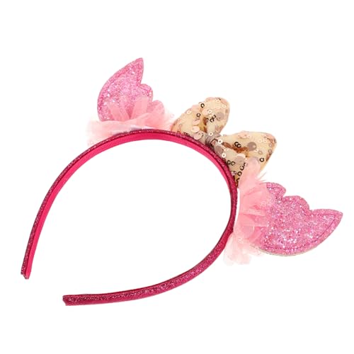 PACKOVE Glitzerndes Haarband mit Ohren und Schleife für Mädchen Dekorative Partykopfbedeckung für Geburtstagsfeiern und Kostümveranstaltungen PACKOVE Glitzerndes Haarband mit Ohren und Schleife für Mädchen Dekorative Partykopfbedeckung für Geburtstagsfeiern und Kostümveranstaltungen von PACKOVE