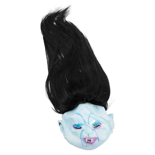 PACKOVE Gruselige Halloween Maske mit Langhaar Realistische Gesichtsmaske für Kostümpartys und Cosplay Horror Dekoration für Erwachsene für Halloween Events und Thematische Feiern PACKOVE Gruselige Halloween Maske mit Langhaar Realistische Gesichtsmaske für Kostümpartys und Cosplay Horror Dekoration für Erwachsene für Halloween Events und Thematische Feiern von PACKOVE