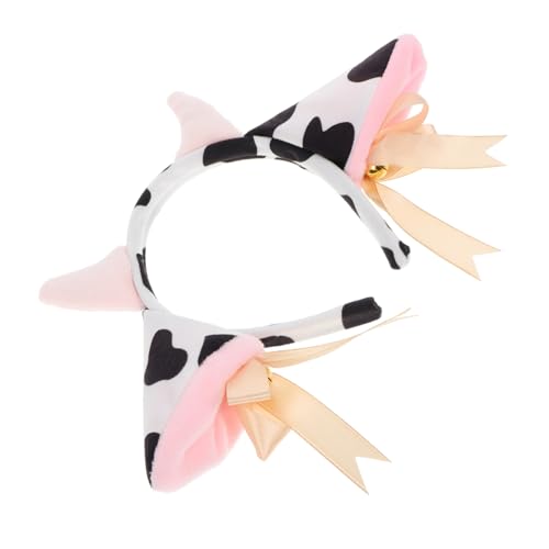PACKOVE Haarband-Requisiten Kuhkostüm Kleinkind Kuh-Kopfband Kuhdruckhut Kuhohren Cosplay Stirnband mit Katzenohren Stirnband mit Lammohren Pferdeohren Kuhhorn Plüsch Weiß PACKOVE Haarband-Requisiten Kuhkostüm Kleinkind Kuh-Kopfband Kuhdruckhut Kuhohren Cosplay Stirnband mit Katzenohren Stirnband mit Lammohren Pferdeohren Kuhhorn Plüsch Weiß von PACKOVE