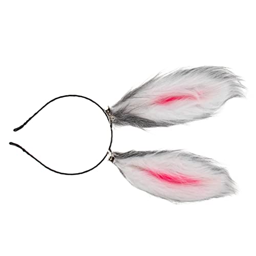 PACKOVE Haarreif mit Hasenohren Flauschiges Kostüm Accessoire für Ostern Party Dekoration Cosplay Geeignet für Erwachsene und Leicht und Bequem von PACKOVE