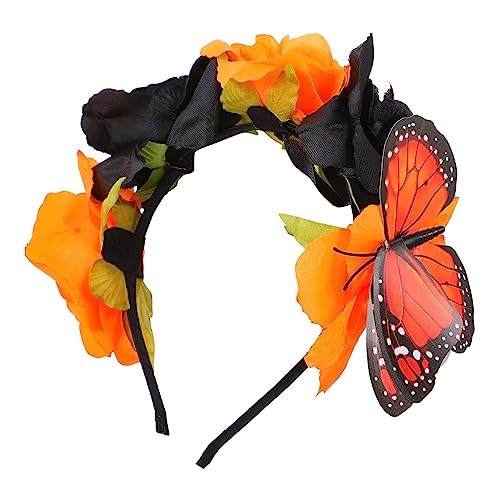 PACKOVE Haarschmuck mit Rosenblüten für Halloween Kopfband für Partys Kostüme und Festlichkeiten Elastisch und für Hochzeiten und Maskeraden PACKOVE Haarschmuck mit Rosenblüten für Halloween Kopfband für Partys Kostüme und Festlichkeiten Elastisch und für Hochzeiten und Maskeraden von PACKOVE