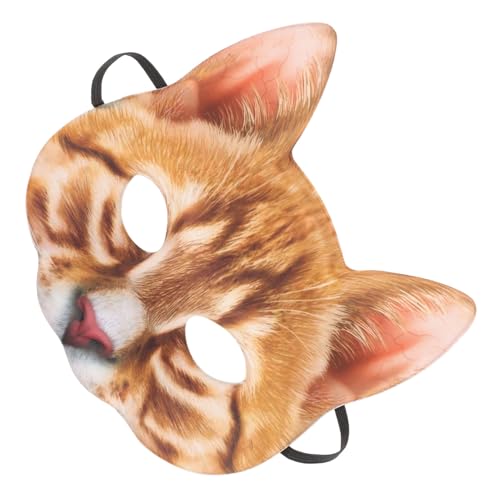 PACKOVE Halbgesichts Katzenmaske Cosplay mit Lustigem Katzenmotiv Unisex EVA Stoff Langlebig und Praktisch für Halloween Karneval Kostümpartys und Maskerade Veranstaltungen PACKOVE Halbgesichts Katzenmaske Cosplay mit Lustigem Katzenmotiv Unisex EVA Stoff Langlebig und Praktisch für Halloween Karneval Kostümpartys und Maskerade Veranstaltungen von PACKOVE