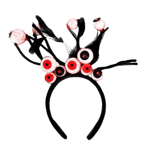 PACKOVE Halloween Augenball Haarreif Gruseliges Stirnband für Männer Mädchen und Jungen Perfektes Kostümzubehör für Halloween Partys und Cosplay PACKOVE Halloween Augenball Haarreif Gruseliges Stirnband für Männer Mädchen und Jungen Perfektes Kostümzubehör für Halloween Partys und Cosplay von PACKOVE