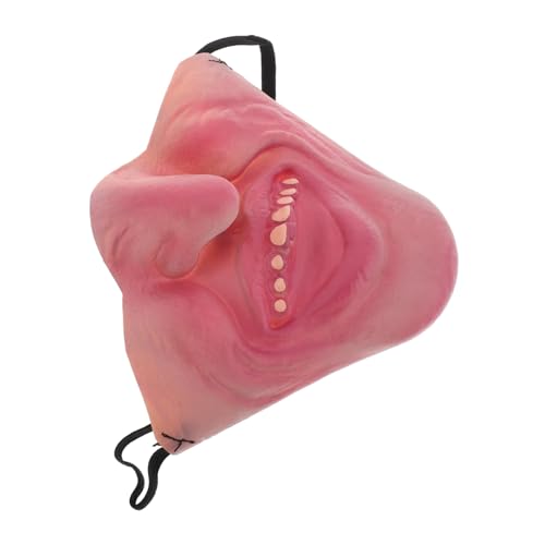 PACKOVE Halloween Gruselige Halbmaske für Lustige Cosplay für Partys und Kostüme Atmungsaktive und Bequeme mit Detailreichtum für Erwachsene PACKOVE Halloween Gruselige Halbmaske für Lustige Cosplay für Partys und Kostüme Atmungsaktive und Bequeme mit Detailreichtum für Erwachsene von PACKOVE