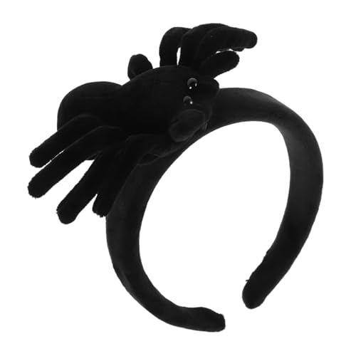 PACKOVE Halloween Haarreif Plüsch Spinne Party Haarband Kostüm Zubehör für Halloween Kostümparty und Fotorequisiten Bequemes Stirnband mit Langlebiger Kunststoffspinne Wiederverwendbar PACKOVE Halloween Haarreif Plüsch Spinne Party Haarband Kostüm Zubehör für Halloween Kostümparty und Fotorequisiten Bequemes Stirnband mit Langlebiger Kunststoffspinne Wiederverwendbar von PACKOVE