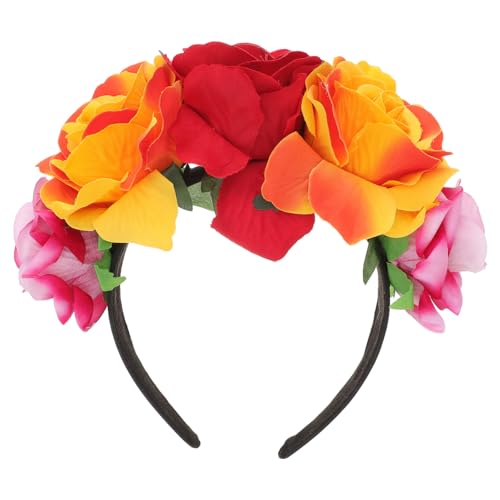 PACKOVE Halloween Haarreif mit Großen Rosenblüten Blumen Haarband für Kostüme Hochzeiten Partys und Fotoshootings Leuchtenden Farben Blau Rot Gelb PACKOVE Halloween Haarreif mit Großen Rosenblüten Blumen Haarband für Kostüme Hochzeiten Partys und Fotoshootings Leuchtenden Farben Blau Rot Gelb von PACKOVE