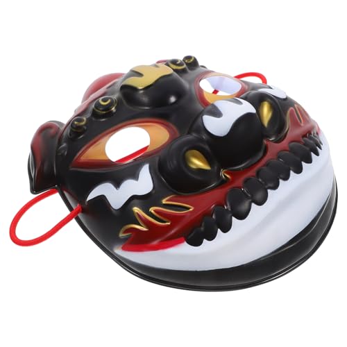 PACKOVE Halloween Löwenmaske Gruselige Tiermaske für Cosplay Dekorative Vollkopfmaske für Halloween Partys Leicht und Langlebig von PACKOVE