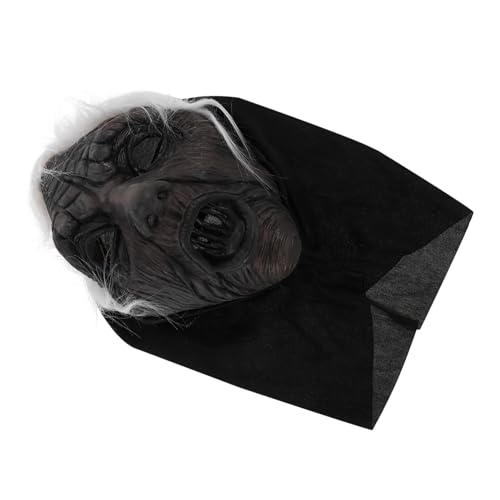 PACKOVE Halloween-hexenmaske: Gruselige, Gruselige Maske Für Alte Damen, Gruselige Verkleidung, Cosplay-requisite, Horror-, Verkleidung Für Frauen Und Männer, Maskenparty PACKOVE Halloween-hexenmaske: Gruselige, Gruselige Maske Für Alte Damen, Gruselige Verkleidung, Cosplay-requisite, Horror-, Verkleidung Für Frauen Und Männer, Maskenparty von PACKOVE