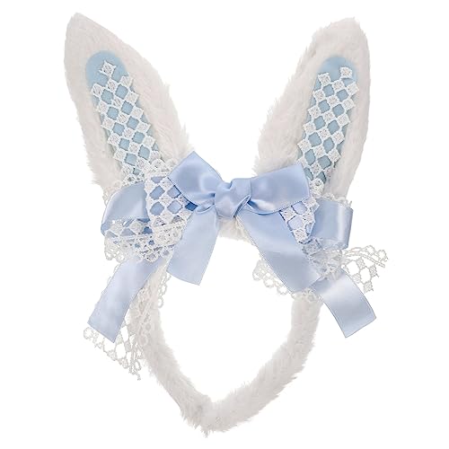 PACKOVE Hasen Ohren Haarschmuck Kostüm Tierohr-party-kopfschmuck Kaninchen Hasenohren Stirnband Stirnbänder Dekoratives Stirnband Hasenhaarband Mädchen Blue Stoff PACKOVE Hasen Ohren Haarschmuck Kostüm Tierohr-party-kopfschmuck Kaninchen Hasenohren Stirnband Stirnbänder Dekoratives Stirnband Hasenhaarband Mädchen Blue Stoff von PACKOVE