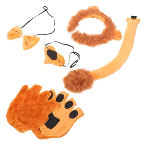 PACKOVE Kostüm mit Realistischem Haarreif Langem Pfotenlosen Handschuhen und Schleife Leichtes und Bequemes Cosplay Zubehör für Karneval Bühne Geburtstag und Party PACKOVE Kostüm mit Realistischem Haarreif Langem Pfotenlosen Handschuhen und Schleife Leichtes und Bequemes Cosplay Zubehör für Karneval Bühne Geburtstag und Party von PACKOVE