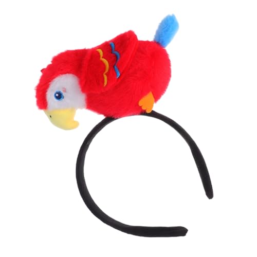 PACKOVE Lustiges Parrot Haarband mit Elastischem Sitz Leichter Party-kopfschmuck Niedliches Vogel-design für Halloween Foto Requisiten Tierisches Stirnband für Festivals und Kostümfeiern von PACKOVE