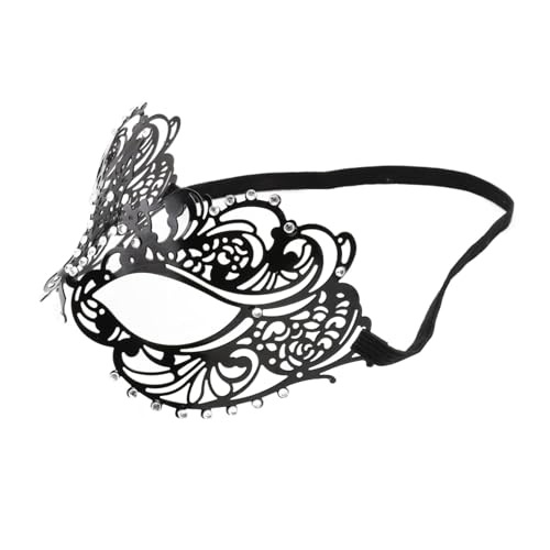 PACKOVE Maskerade-Maske Metallmaske Cosplay-Maske Augenbinde Requisiten von PACKOVE