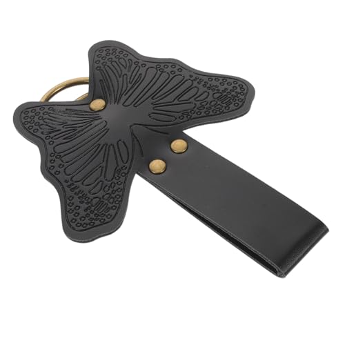 PACKOVE Medieval Renaissance Gürtel Zubehör Pu-Kunststoff Taillenband Schmetterlingsschnalle für Damen Cosplay Halloween Kostüm Events Langlebig Komfortabel Vielseitig Passend PACKOVE Medieval Renaissance Gürtel Zubehör Pu-Kunststoff Taillenband Schmetterlingsschnalle für Damen Cosplay Halloween Kostüm Events Langlebig Komfortabel Vielseitig Passend von PACKOVE