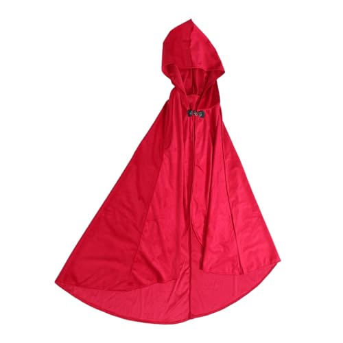 PACKOVE Mittelalterlicher Renaissance Umhang mit Kapuze Herren Unisex Spandex Stoff Halloween Cosplay Cape für Party Bühnenauftritte Historische Verkleidung PACKOVE Mittelalterlicher Renaissance Umhang mit Kapuze Herren Unisex Spandex Stoff Halloween Cosplay Cape für Party Bühnenauftritte Historische Verkleidung von PACKOVE
