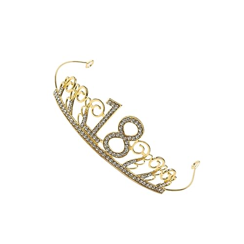 PACKOVE Number aus Tortendekoration für Geburtstagsfeiern Goldene Krone für Hochzeiten und Besondere Anlässe Einzigartiger Tortentopper für Unvergessliche PACKOVE Number aus Tortendekoration für Geburtstagsfeiern Goldene Krone für Hochzeiten und Besondere Anlässe Einzigartiger Tortentopper für Unvergessliche von PACKOVE