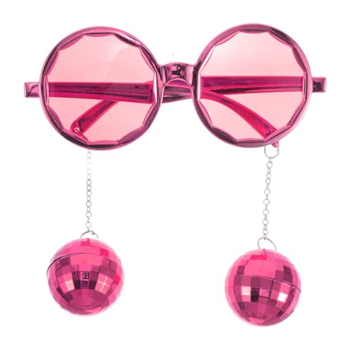 PACKOVE Partybrille Junggesellin Männer Disco-ball-brille Led Rahmen Kreisbrille Verrückt Lustige Für Erwachsene Vintage -brille Neon Funky Retro Visier Plastik Violet PACKOVE Partybrille Junggesellin Männer Disco-ball-brille Led Rahmen Kreisbrille Verrückt Lustige Für Erwachsene Vintage -brille Neon Funky Retro Visier Plastik Violet von PACKOVE
