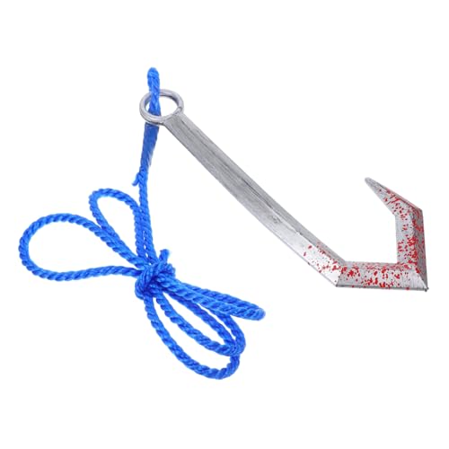 PACKOVE Piratenhaken mit Kunststoffhaken und Seil für Jungen und Mädchen Halloween Party Piratenkostüm Cosplay Zubehör für Fantasievolles Rollenspiel PACKOVE Piratenhaken mit Kunststoffhaken und Seil für Jungen und Mädchen Halloween Party Piratenkostüm Cosplay Zubehör für Fantasievolles Rollenspiel von PACKOVE