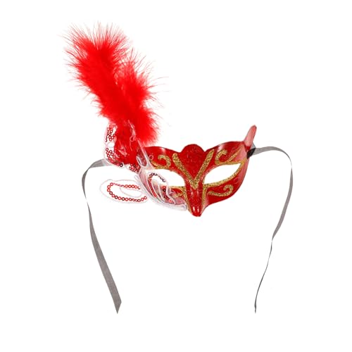 PACKOVE Plumage Maske für Cosplay und Halloween Leichte und Komfortable Halbmasken für Karneval und Maskerade Einzigartiges Design für Partys und Besondere Anlässe PACKOVE Plumage Maske für Cosplay und Halloween Leichte und Komfortable Halbmasken für Karneval und Maskerade Einzigartiges Design für Partys und Besondere Anlässe von PACKOVE