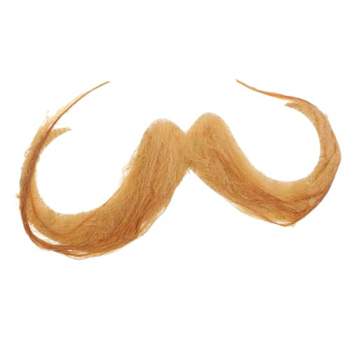 PACKOVE Realistischer Selbstklebender Falscher Schnurrbart und Ergonomisch Geformt Tragbar für Halloween Karneval Party und Cosplay Festlichkeiten PACKOVE Realistischer Selbstklebender Falscher Schnurrbart und Ergonomisch Geformt Tragbar für Halloween Karneval Party und Cosplay Festlichkeiten von PACKOVE