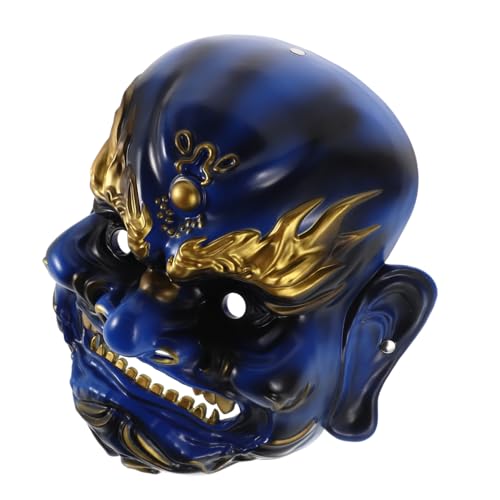 PACKOVE Reichtums Maske Realistische Vollgesichtsmaske Harz für Halloween Cosplay Requisiten Partys Auffälliges Design Leicht Komfortabel für Verschiedene von PACKOVE
