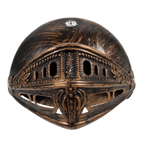 PACKOVE Römischer Soldaten-Helm für Jungen, Mädchen, leicht, atmungsaktiv, Cosplay, Kopfbedeckung für Partys, Festivals, Karneval, einzigartiges Vintage-Design für Jungen, Mädchen, Aufführung PACKOVE Römischer Soldaten-Helm für Jungen, Mädchen, leicht, atmungsaktiv, Cosplay, Kopfbedeckung für Partys, Festivals, Karneval, einzigartiges Vintage-Design für Jungen, Mädchen, Aufführung von PACKOVE